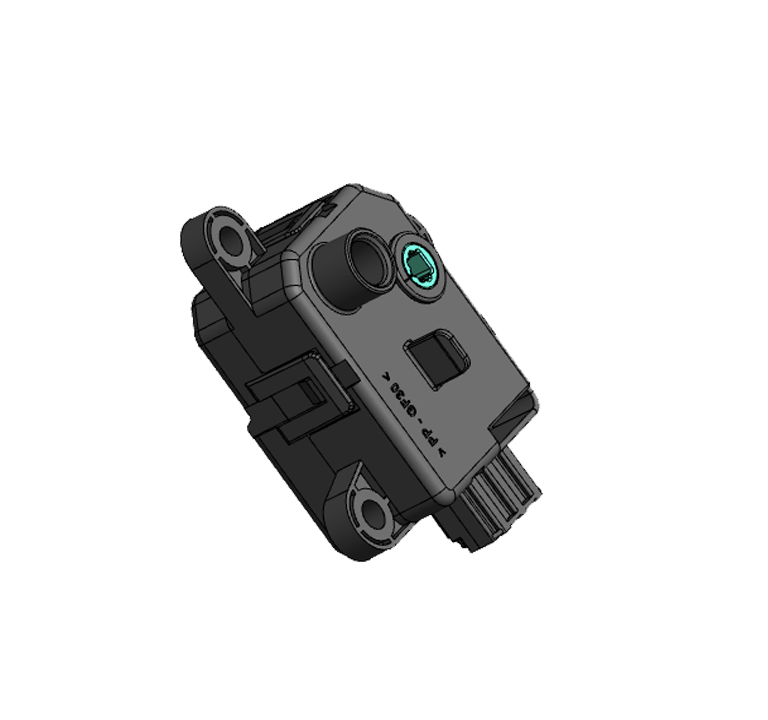 Is the odor in the car ventilation system related to the actuator?